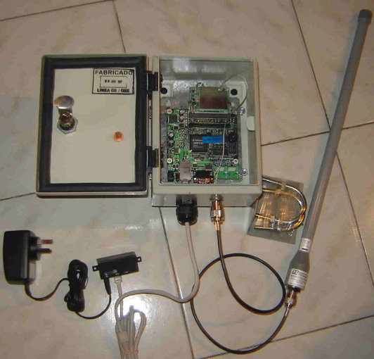 Ejemplo de conexión de antena a mikrotik