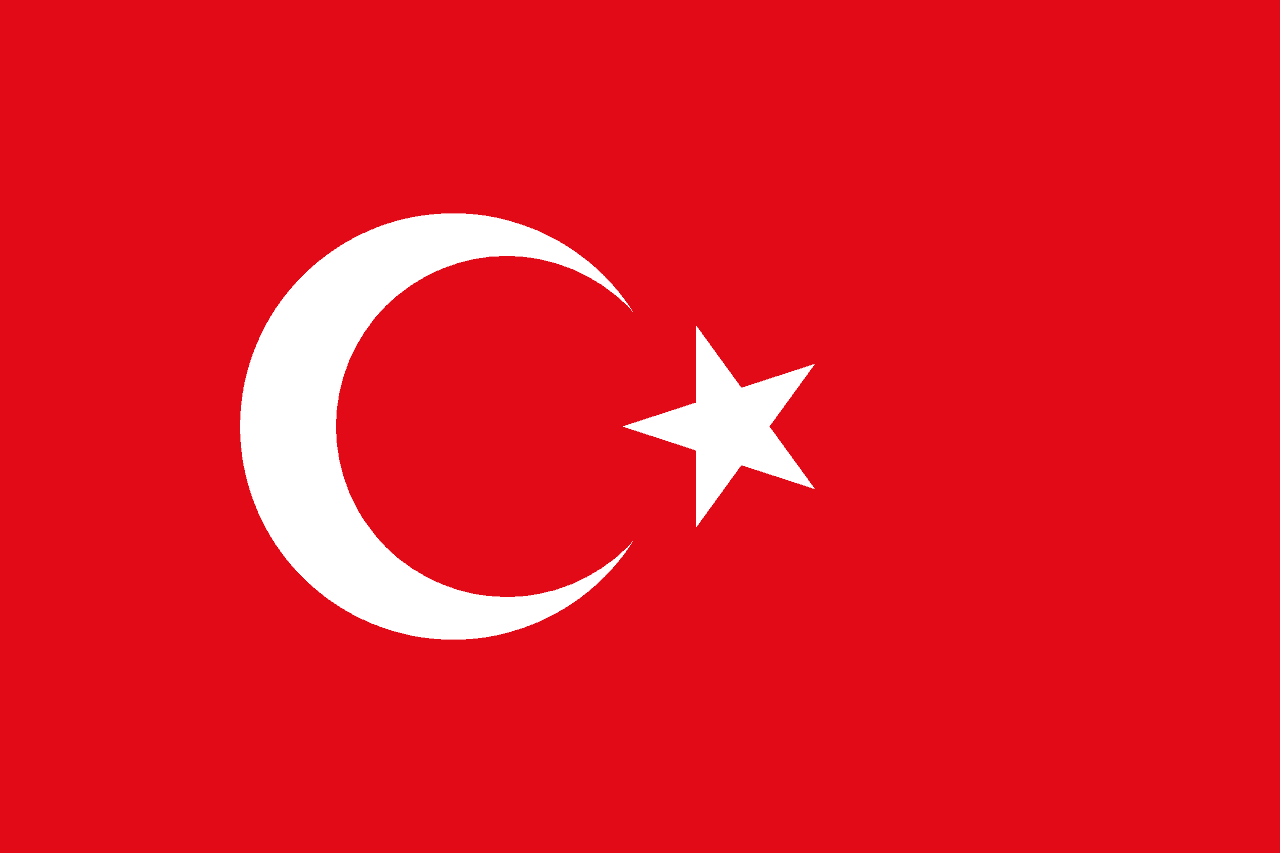 Turkey flag}