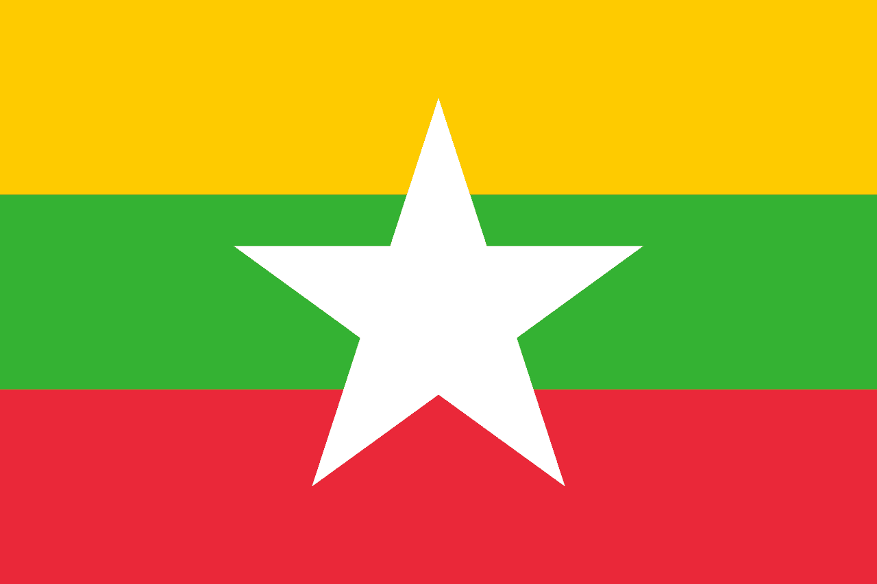 Myanmar flag}