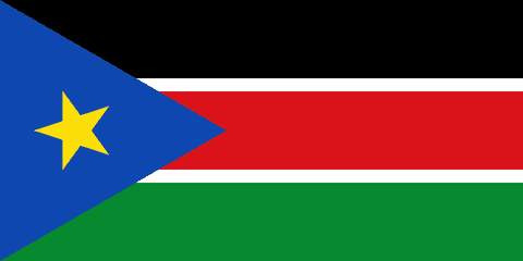 South Sudan flag}