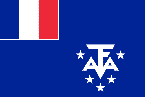 French Southern and Antarctic Lands flag}